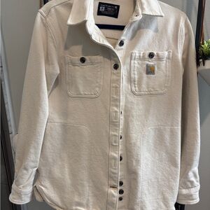 Carhartt Cream Loose Fit Jacket